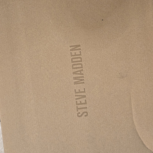 Steve Madden Acid-Wash Denim Pointed Heeled Boots with Frayed Cuff - Picture 5 of 5